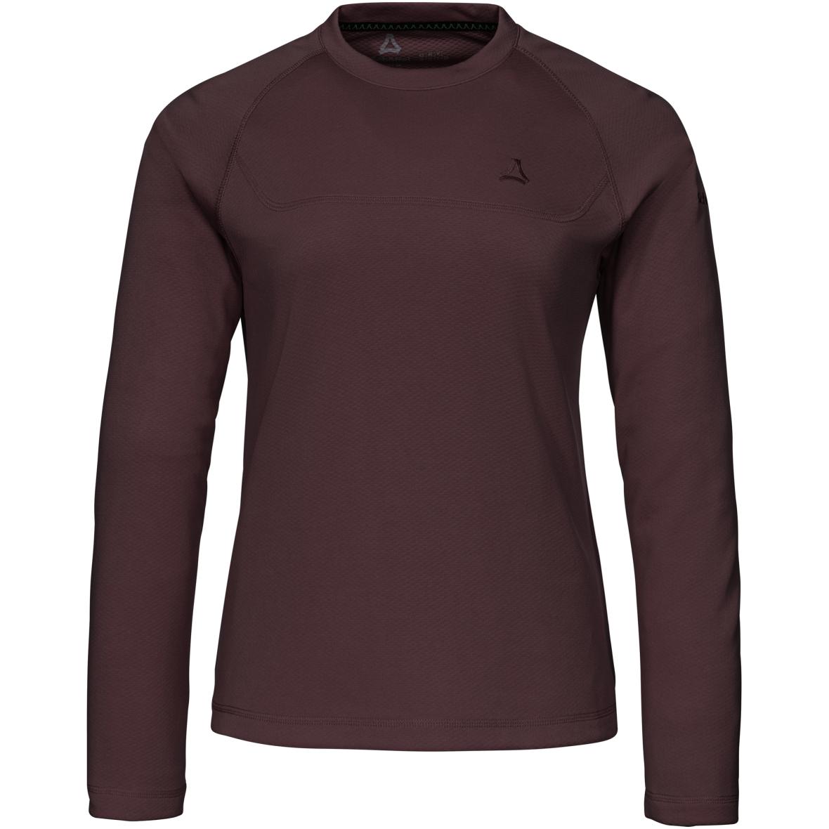 Style Smue Damen Longsleeve Dunkelrot_3765 | 44