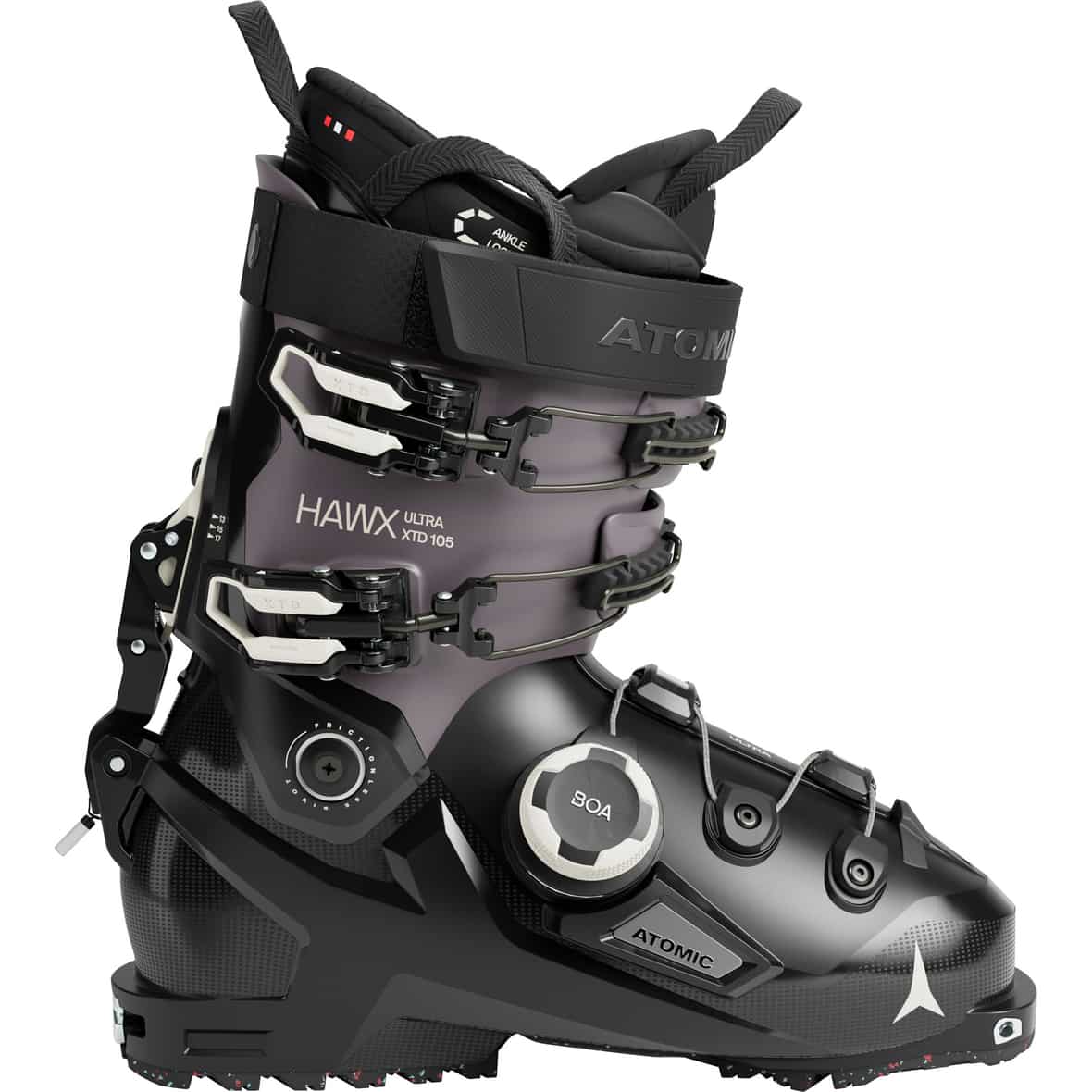 HAWX ULTRA XTD 105 BOA 25/26 Alpin Skischuhe Schwarz_000__BLACK/NOT PURPLE/ | 23