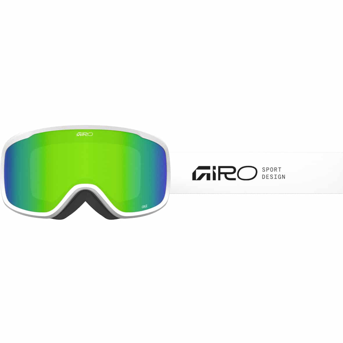 Cruz Skibrille Weiß_WHITE LODEN GREEN | one size