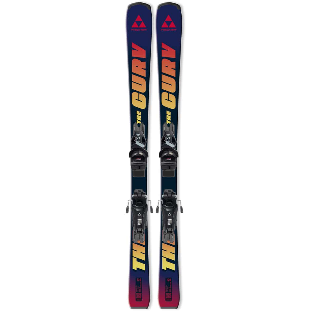 THE CURV JR (70-90) JRS + FS 4 C 25/26 Kinder Alpinski Schwarz_NEUTRAL | 80