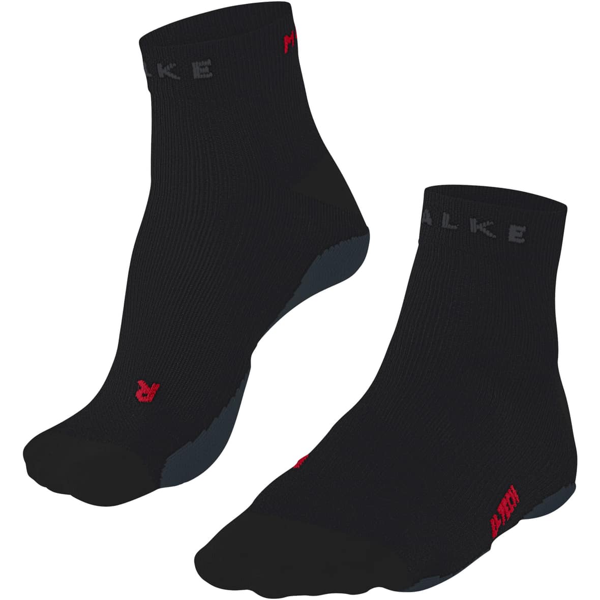 RU True Motion Damen Laufsocken Schwarz_3008 | 35-36