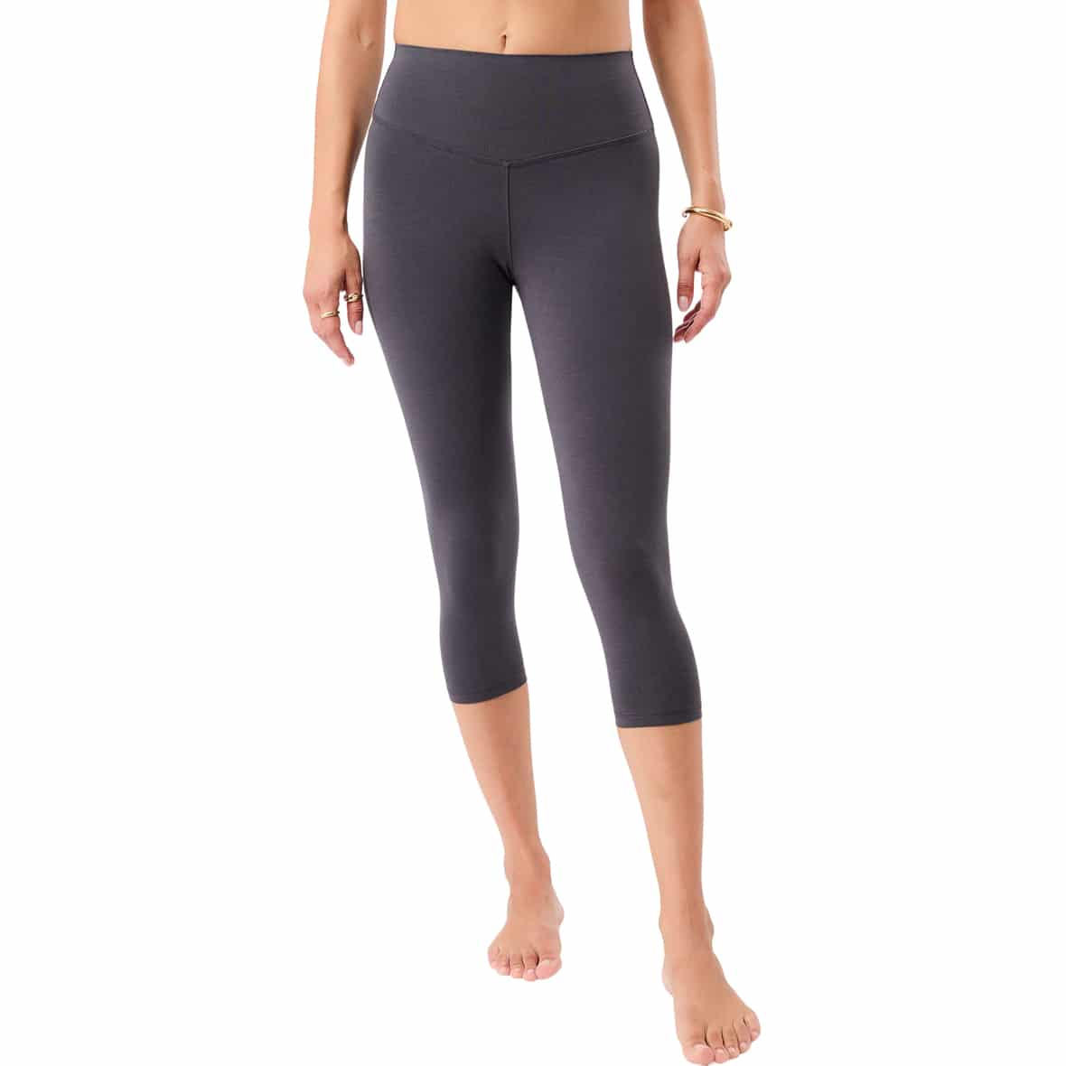 Best Cropped Damen Leggings Anthrazit_ONYX | XS