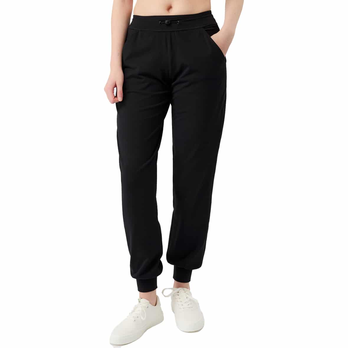 The N.Y. Damen Trainingshose Schwarz_BLACK | XS