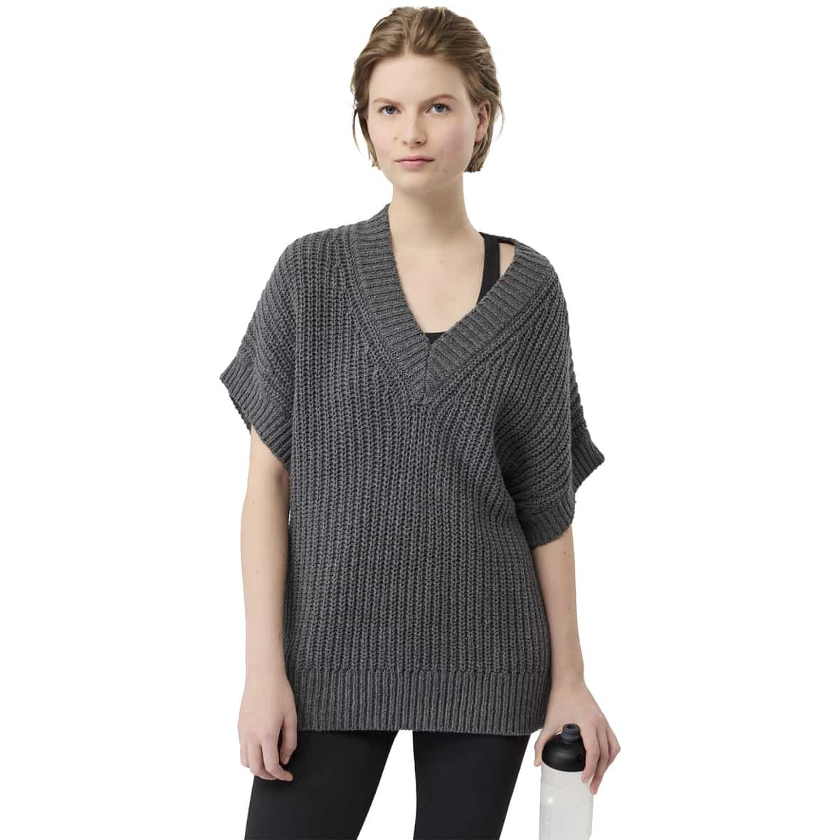 Performance Pullunder Damen T-Shirt Grau_NOX | M
