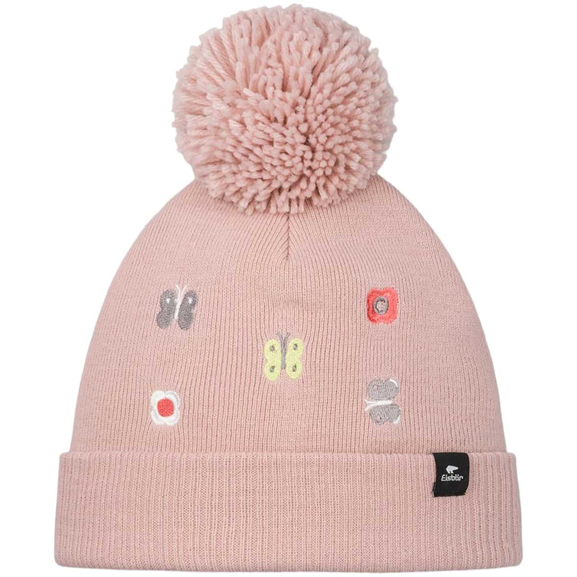 Talur Pompon Kinder Mütze Pink_774__PINK CLAY/PI | 53