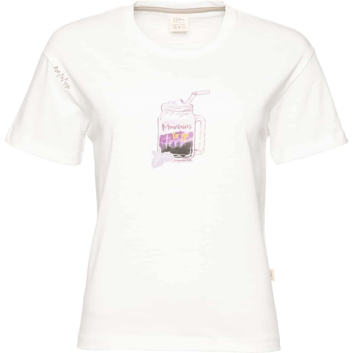 Leoben Mountains To Go Damen T-Shirt Weiß_613 | 34