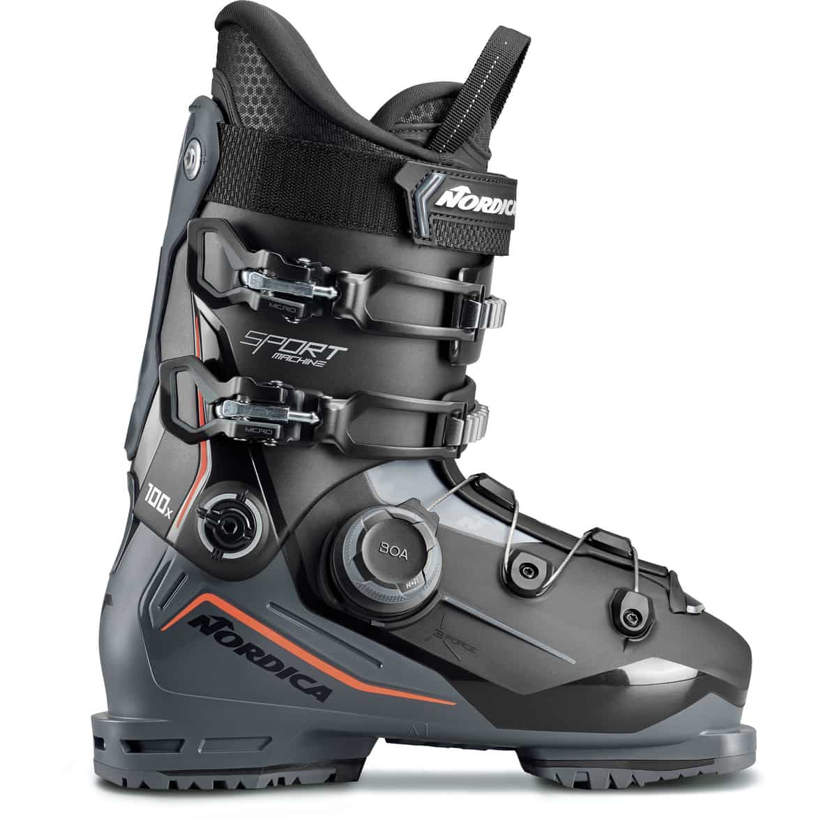 Sportmachine 3 100 X BOA (GW) 25/26 Herren Alpin Skischuhe Schwarz_7T1__7T1 BLACK-AN | 25,5