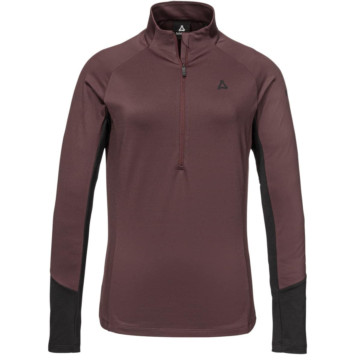 Style Safoon Damen Funktionsshirt Dunkelrot_3765 | 36