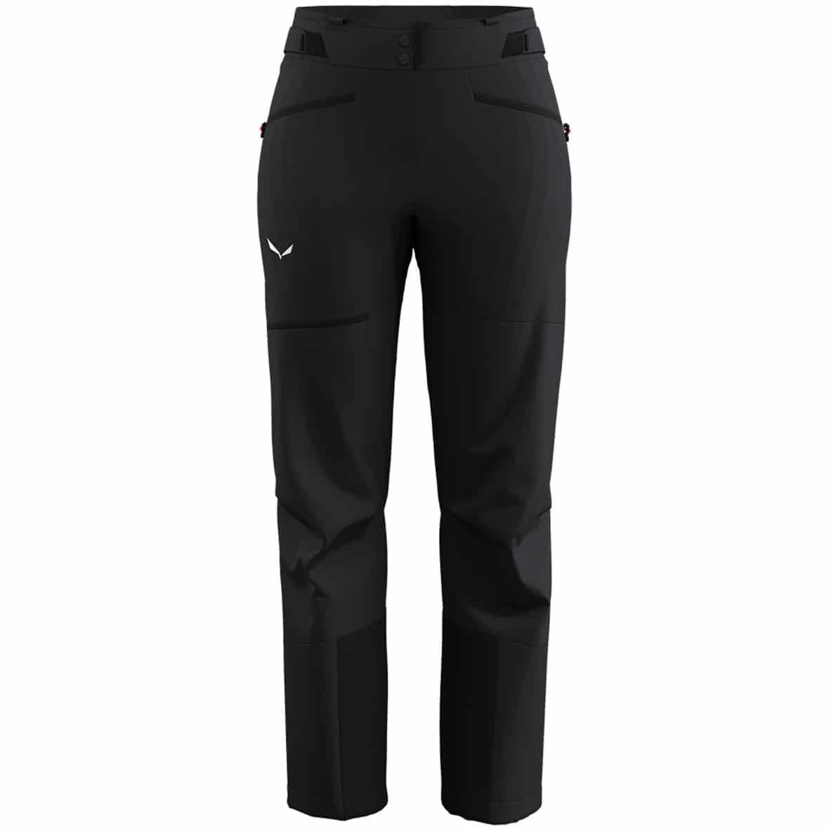 Ortles Durastretch/Stormwall Kurz Damen Softshellhose Schwarz_0910 | 42