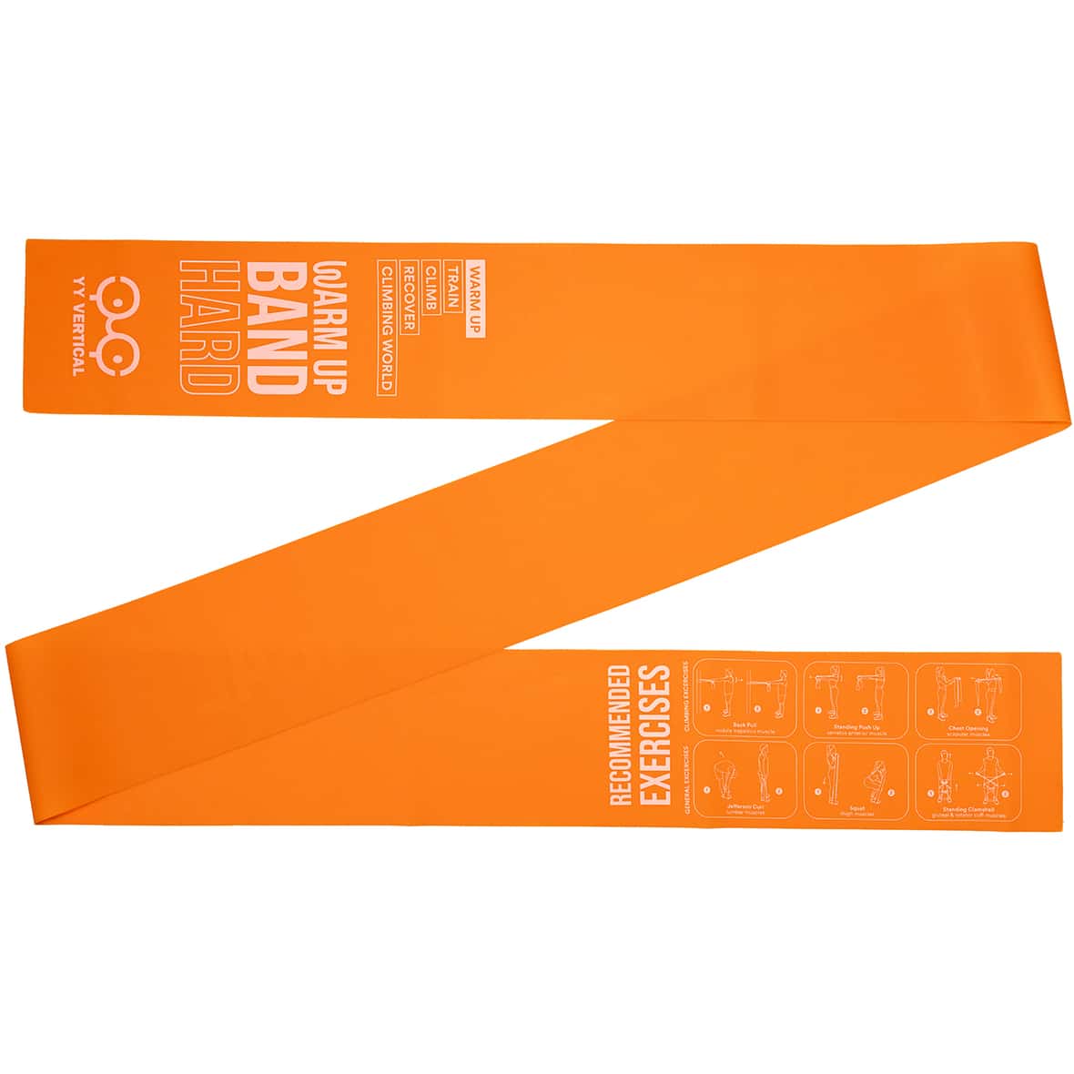 Warm Up Band Hard Fingertrainer Orange_ORANGE | one size