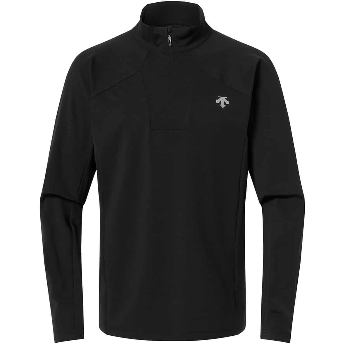 Descente Classic T-Neck Herren Funktionsshirt (Schwarz 54) Funktionsshirt