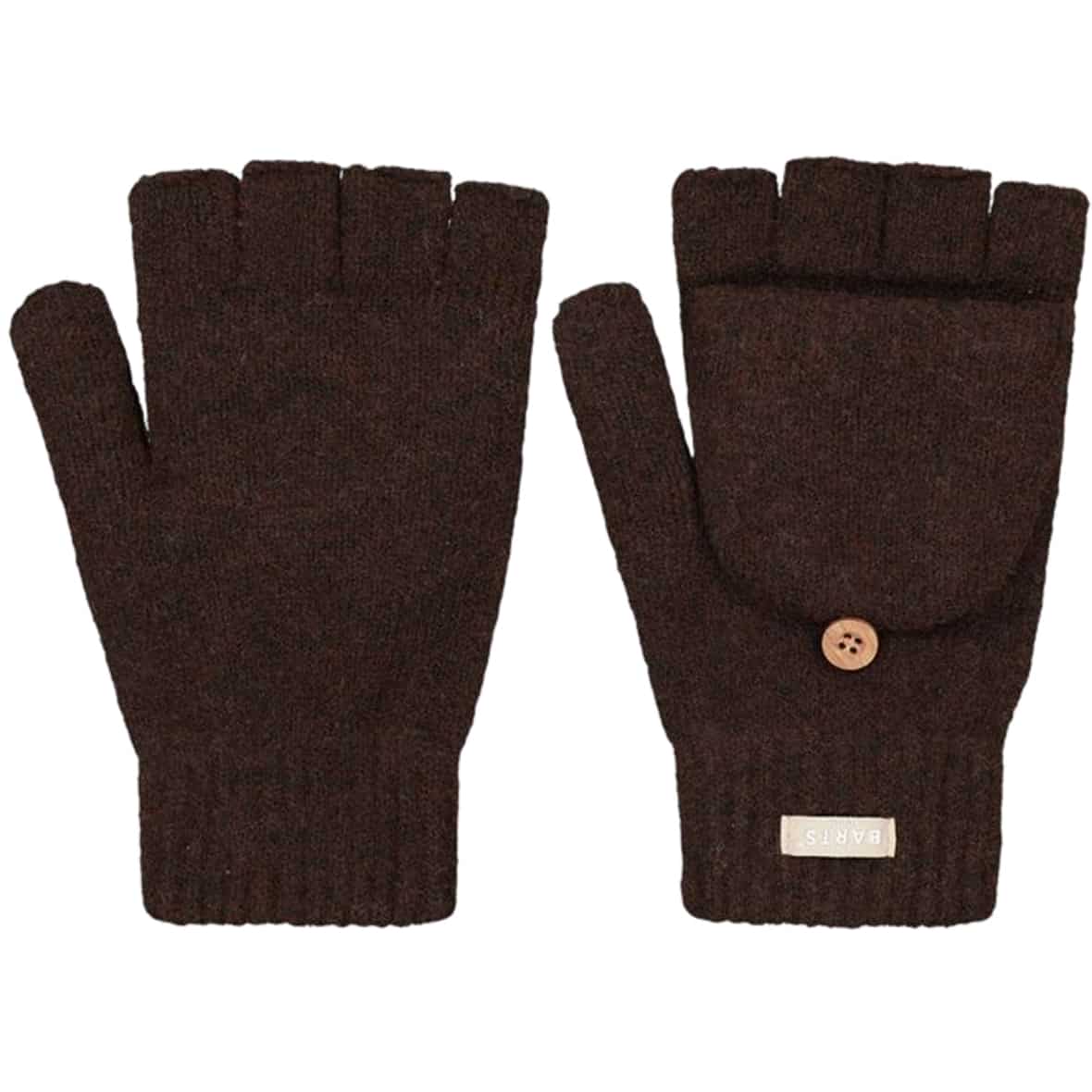 Kirinda Damen Fingerhandschuhe Dunkelbraun_20__DARK BROWN | S/M
