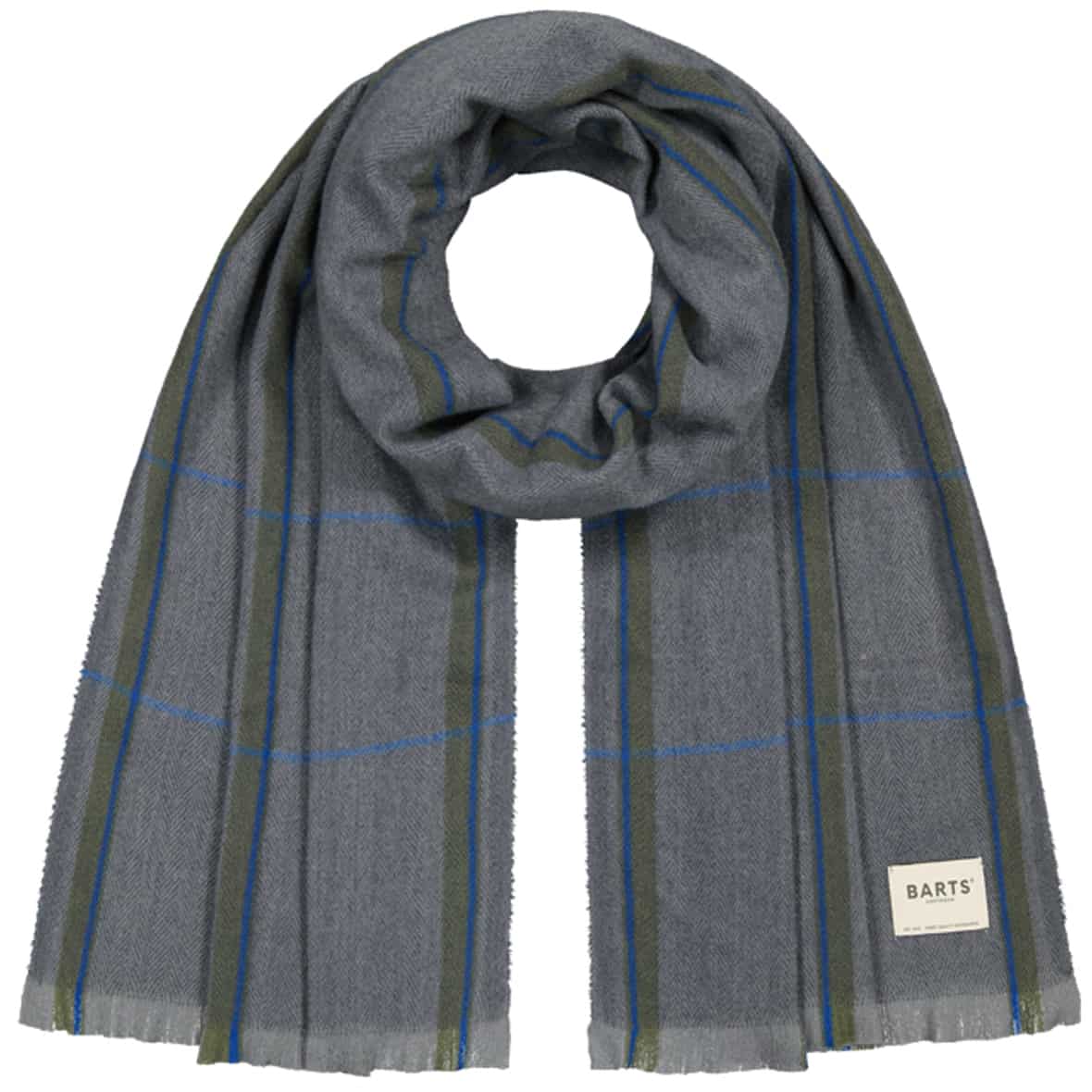 Haifoss Schal Grau_19__DARK HEATHER | one size