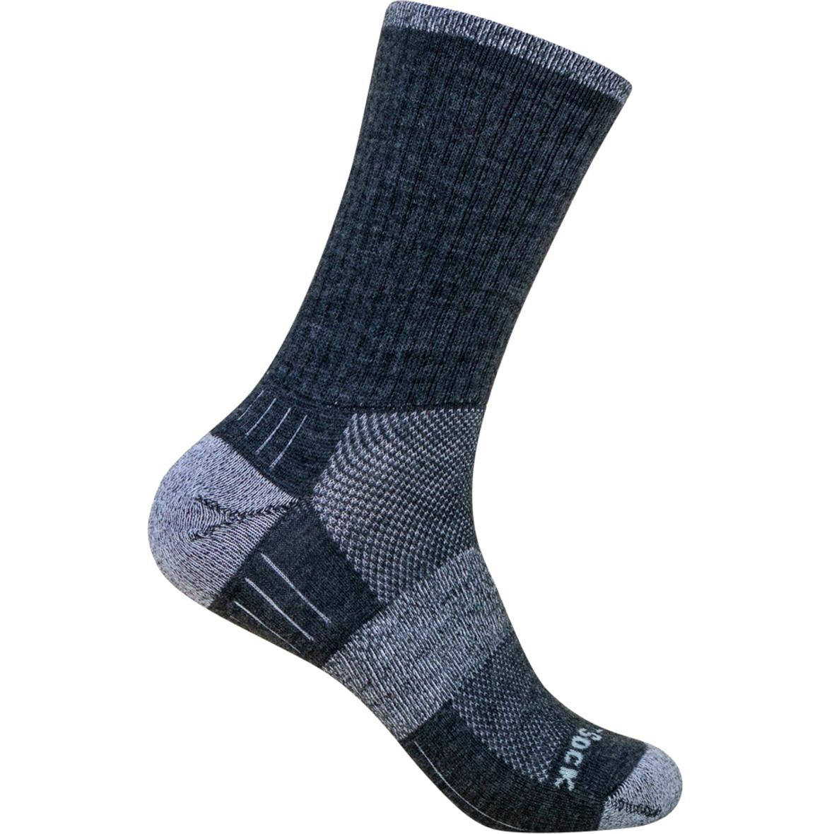 Merino Escape Crew Wandersocken Grau_16 | 45,5-49