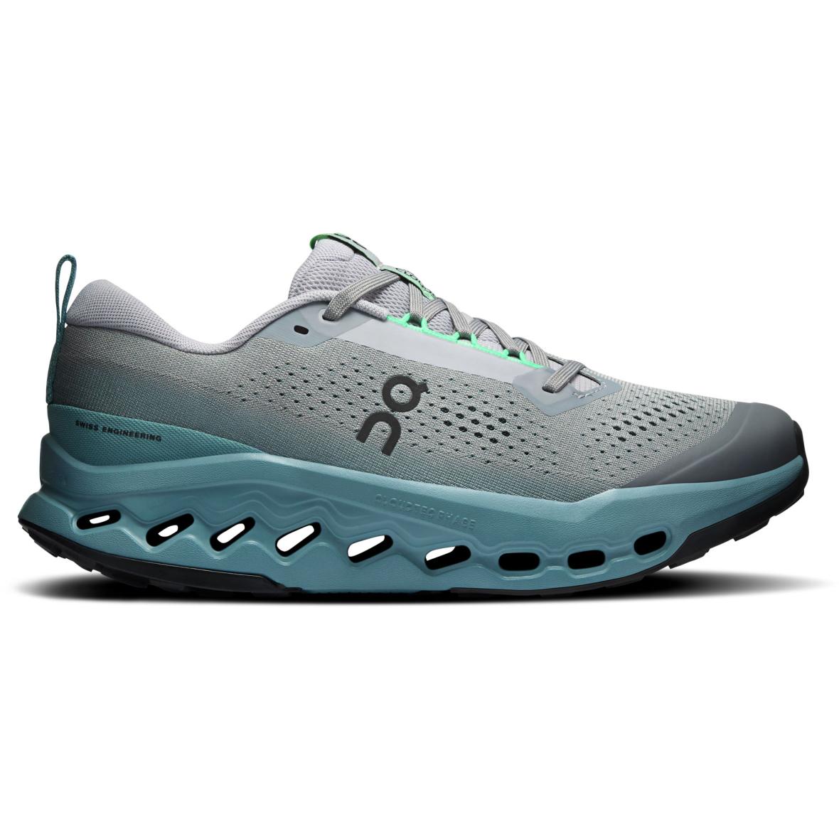 Cloudsurfer Trail 2 Herren Trailrunningschuhe Grün_5322__PLATINUM / TIDE | 47