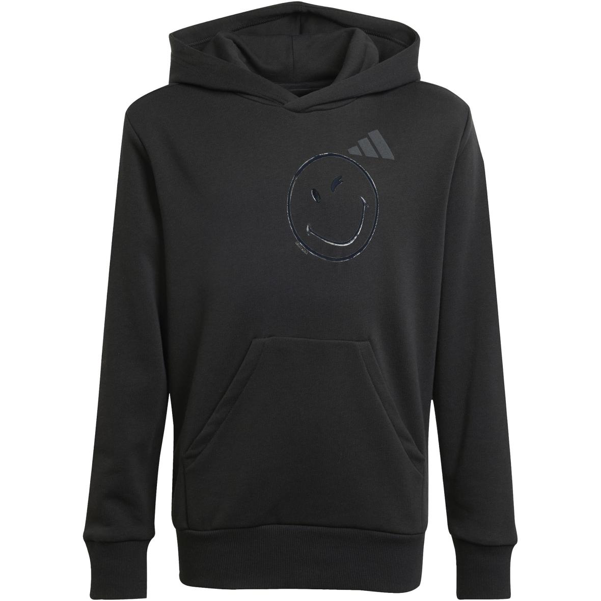 Smileyworld  Kinder Hoodie Schwarz_000__BLACK/WHITE | 152