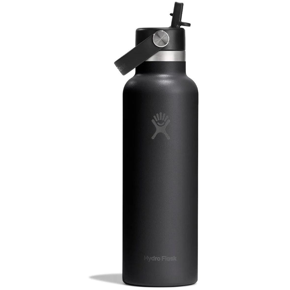 21 Oz Standard Flex Straw Cap Isolierflasche Schwarz_1 | one size