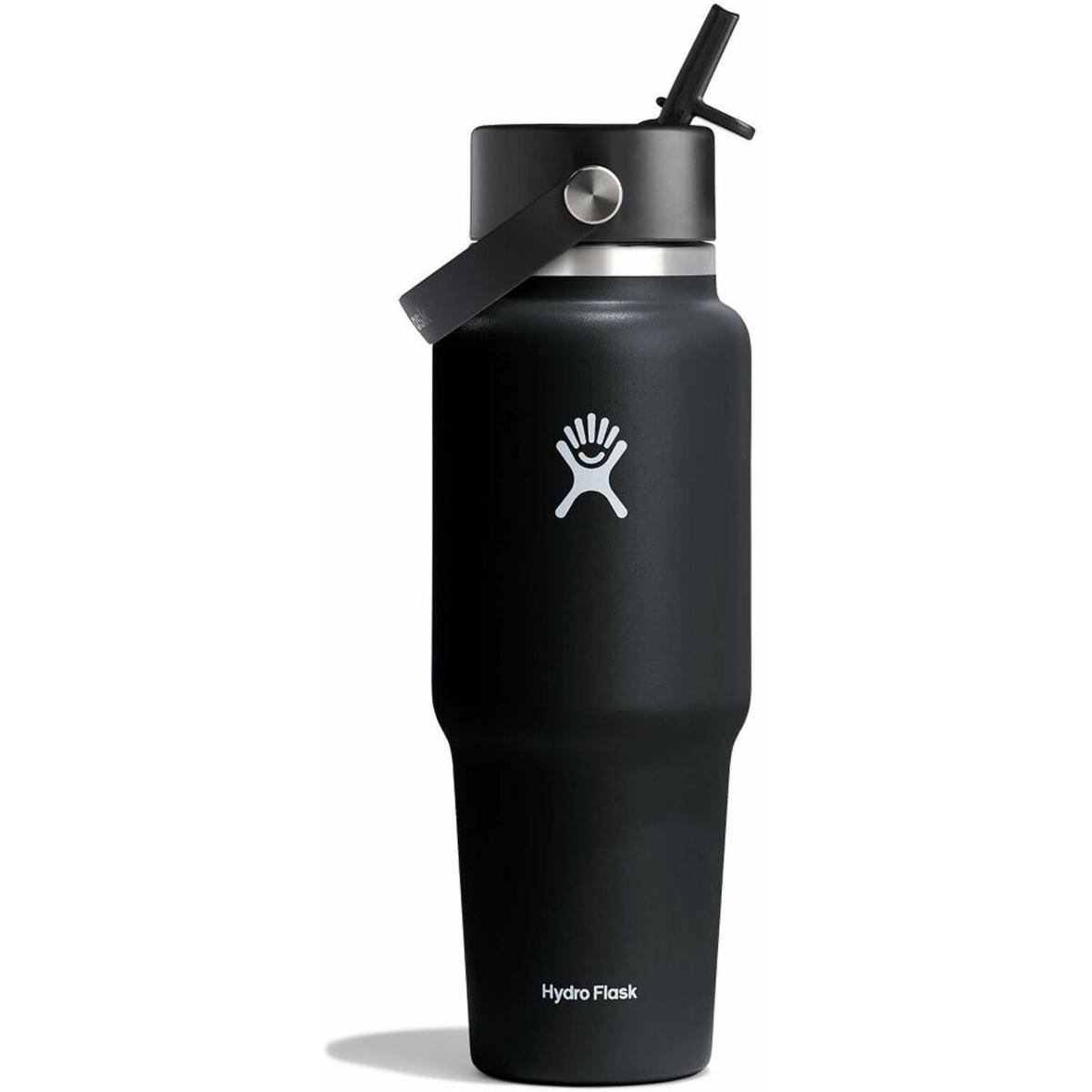 32 Oz Wide Mouth Travel  Isolierflasche Schwarz_1 | 0,90
