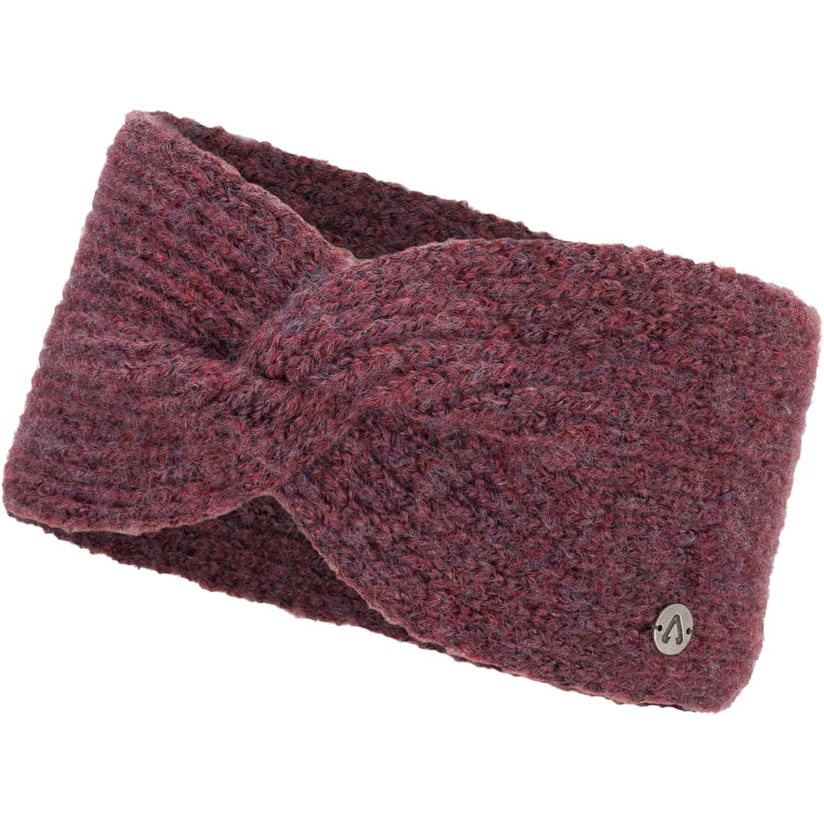 Philia Stirnband Dunkelrot_004__BORDEAUX MEL | one size