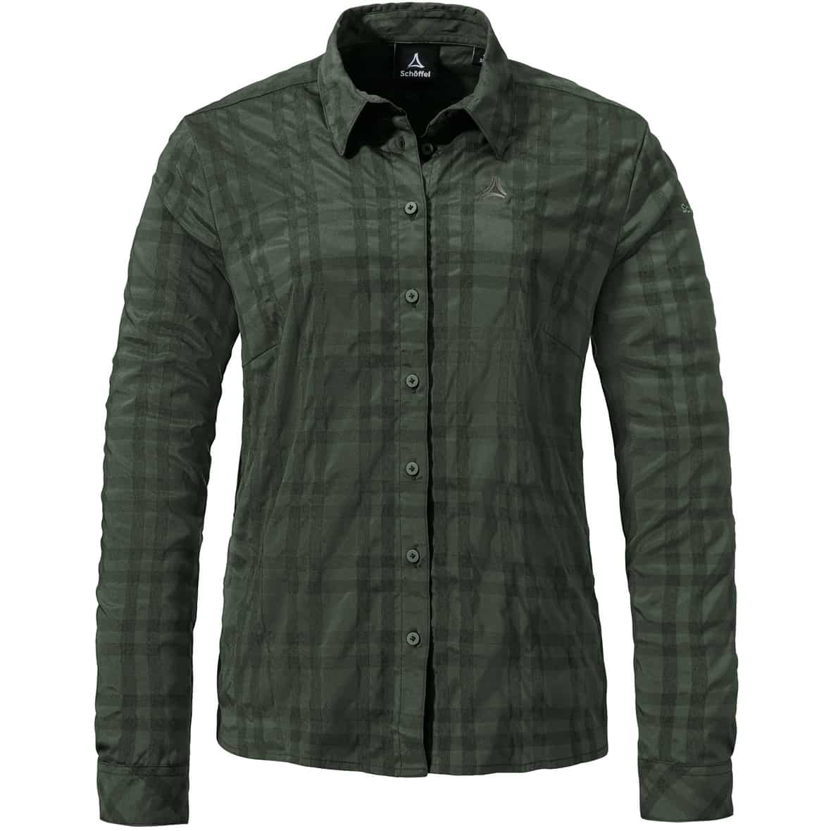 Schöffel Style Yekuro Damen Bluse (Dunkelgrün 40 Größe) Blusen