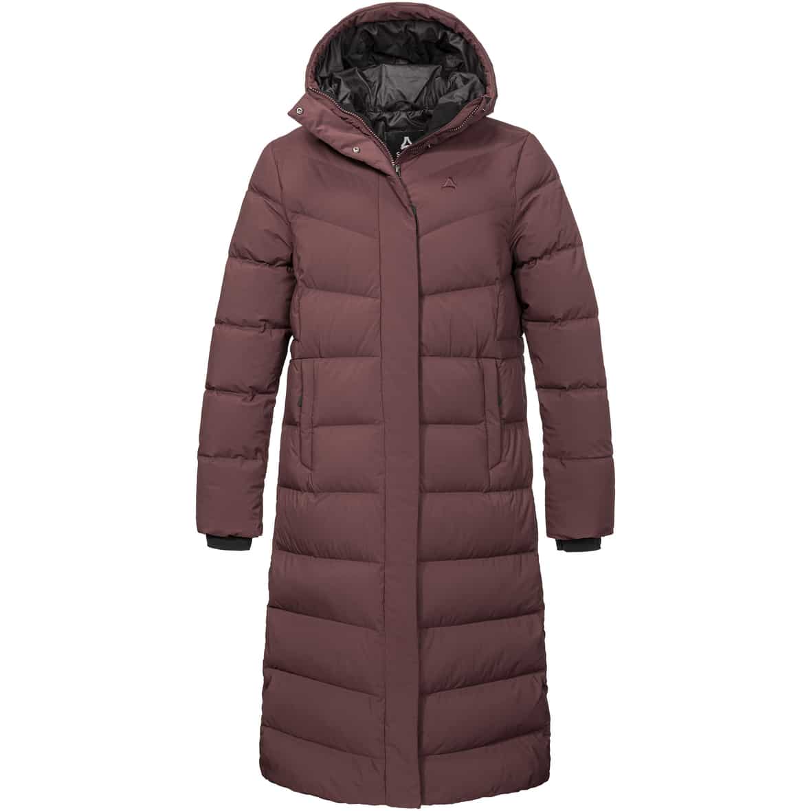 Style Vindave Damen Daunenmantel Dunkelrot_3765 | 46
