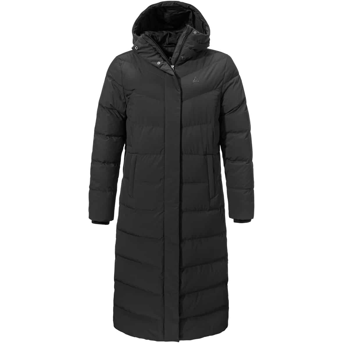 Schöffel Down Coat Style Vindave WMS Damen Daunenmantel (Schwarz 38) Parkas