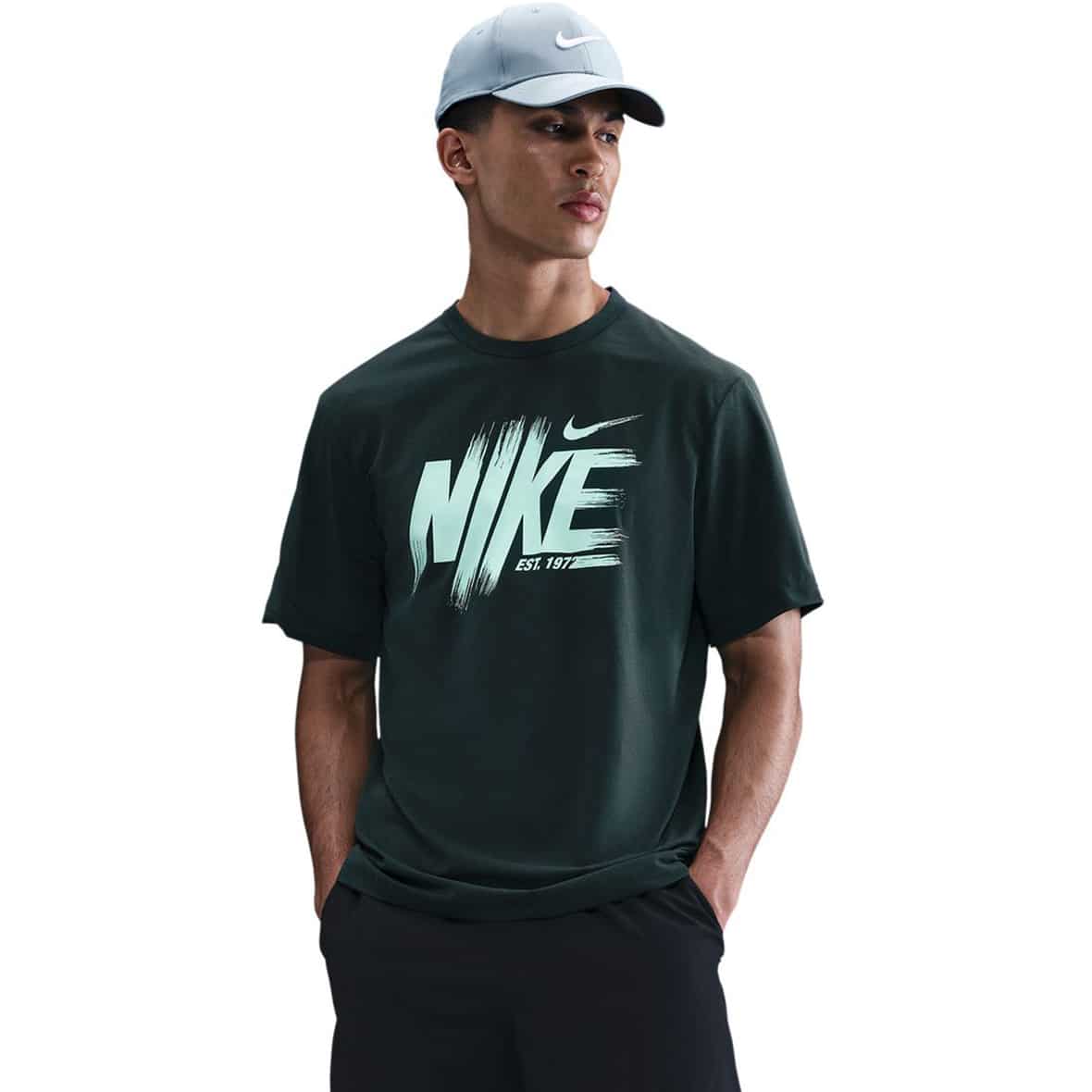 Hyverse Herren T-Shirt Dunkelgrün_390__SEAWEED/MINT FOAM | M