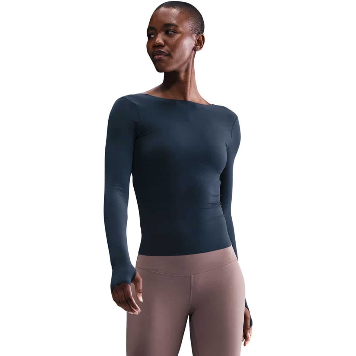 Zenvy Dri-Fit Damen Longsleeve Petrol_390__SEAWEED/WHITE | S