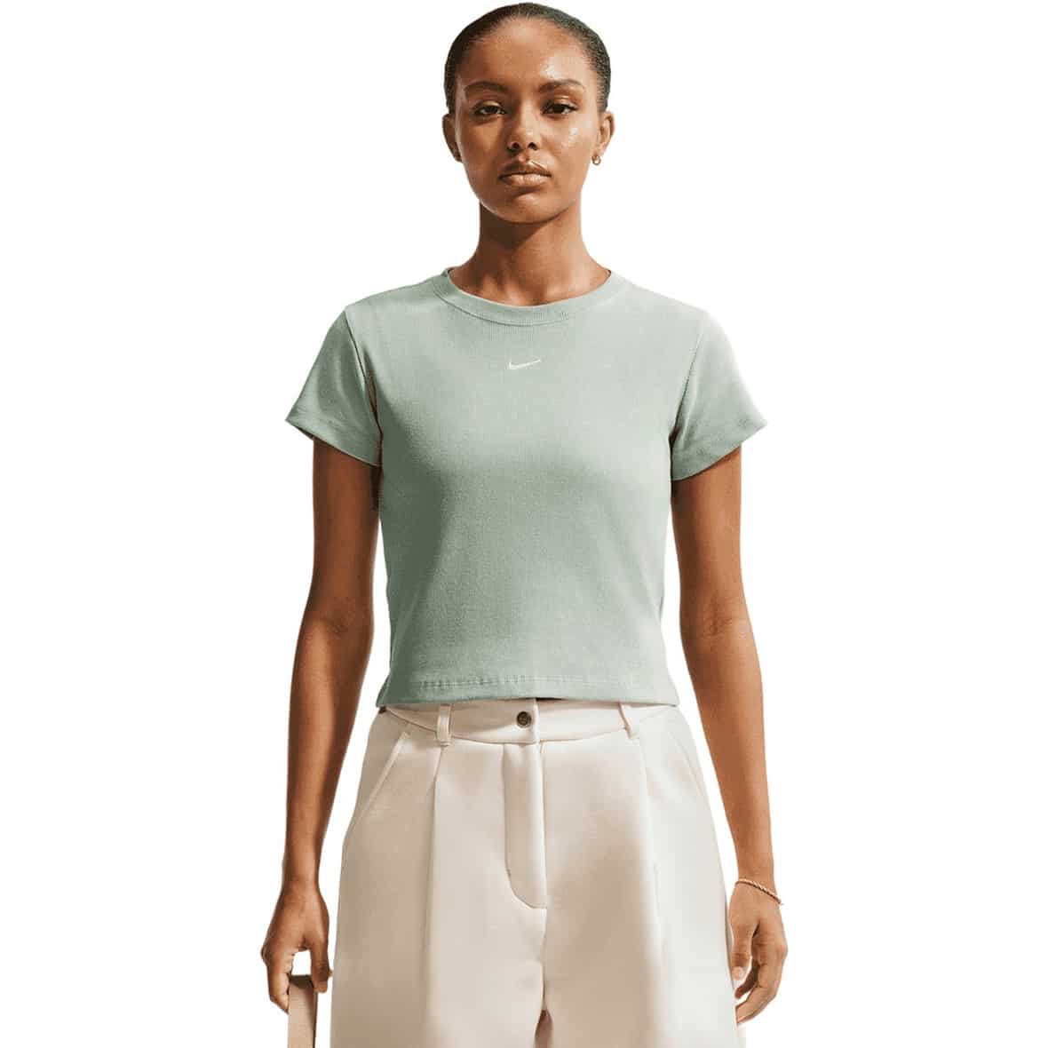 Ribbed Damen T-Shirt Mint_006__STEAM | L