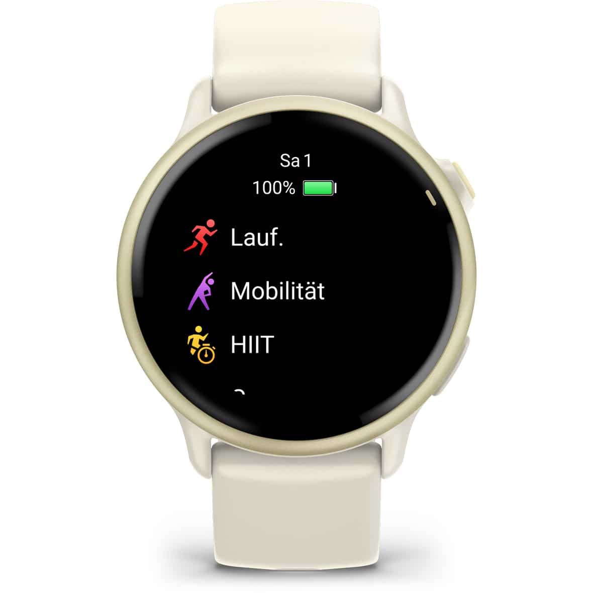 vívoactive 6 Bone/Lunargold Sportuhr Weiß_WEIß__WEIß | one size