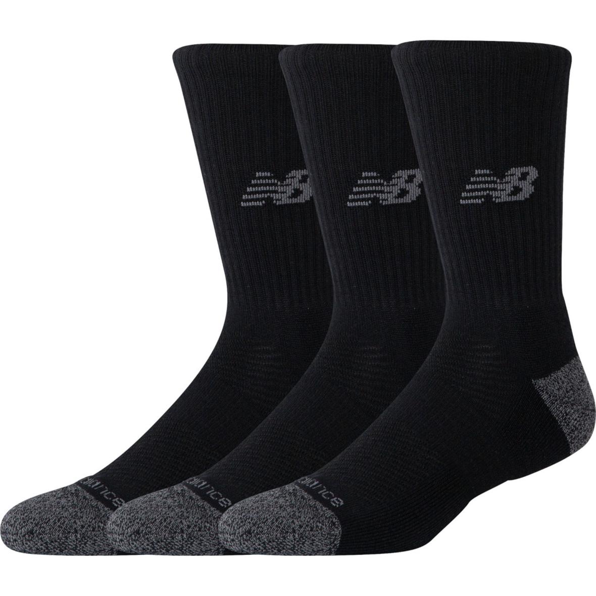 3er Pack Active Cushion Crew  Socken Schwarz_BK__BLACK BK (BK) | L