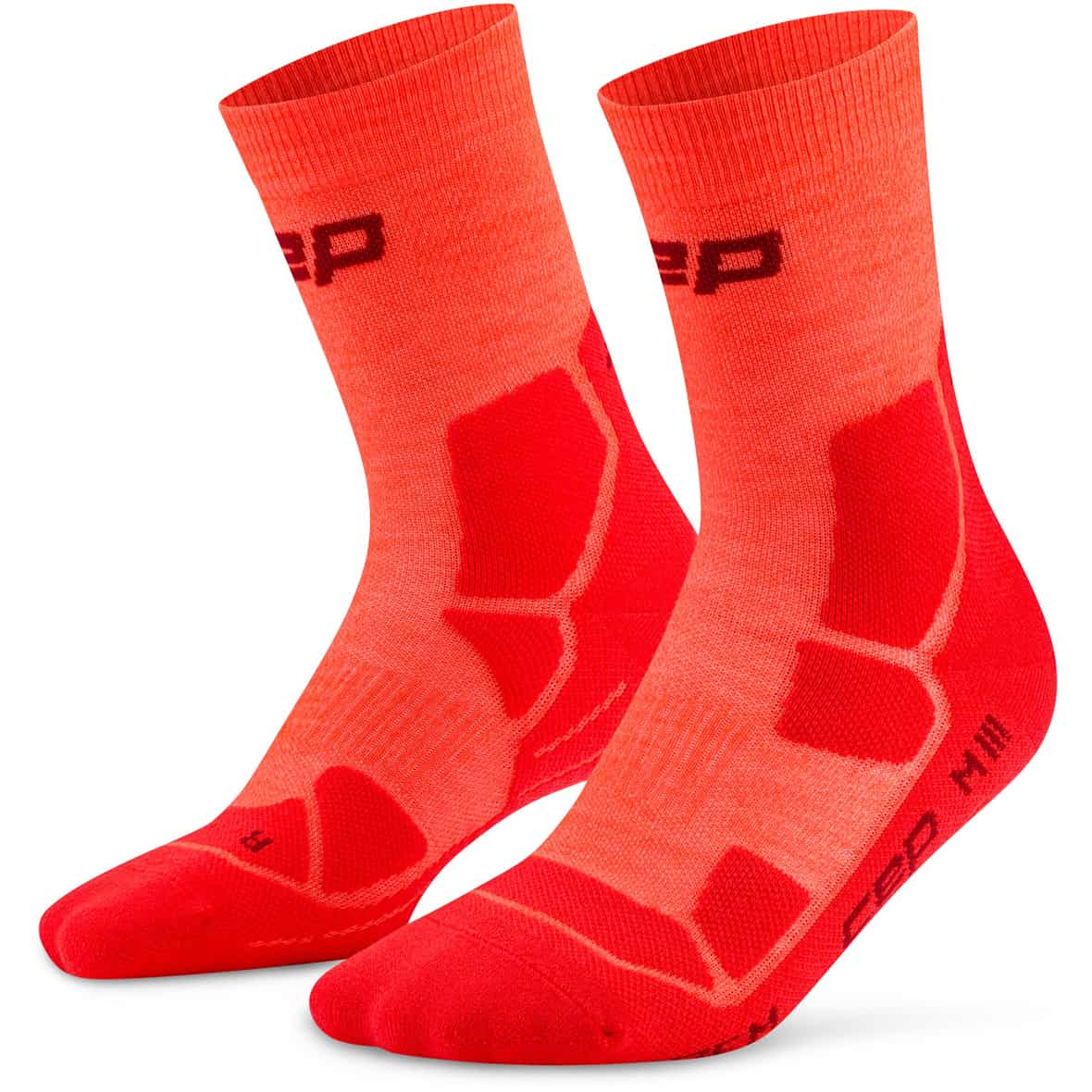 Hiking Mid Cushion Damen Wandersocken Orange_995 | II