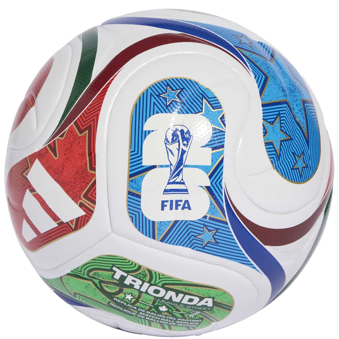 FIFA World Cup 26 Trionda League 290 Kinder Fußball Weiß_000__WHITE/ROYBLU/SOLBLU/P | 4