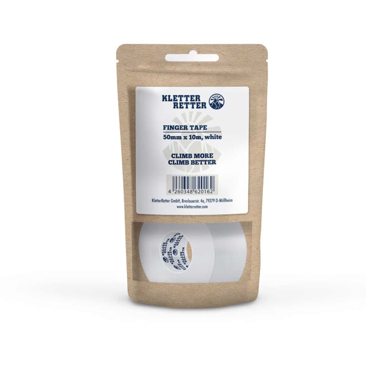 Climbing Tape 5,0 cm x 10 m Kletterzubehör Weiß_WEISS | one size