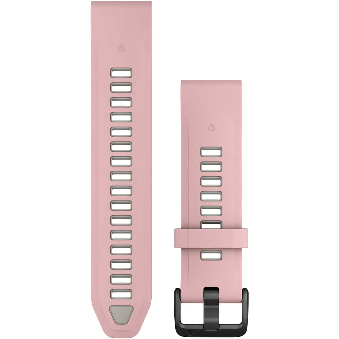 QuickFit 20mm Silikon Armband Rosa_DUST ROSE/FOG GRA | one size