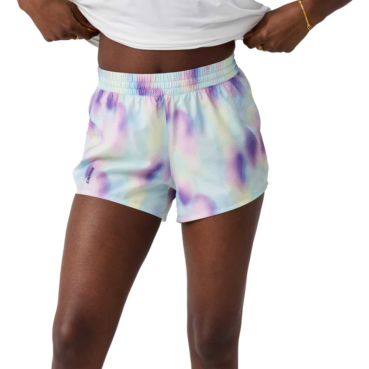 Dash Printed Damen Laufshorts Bunt_412__EUPHORYC HAL | XS