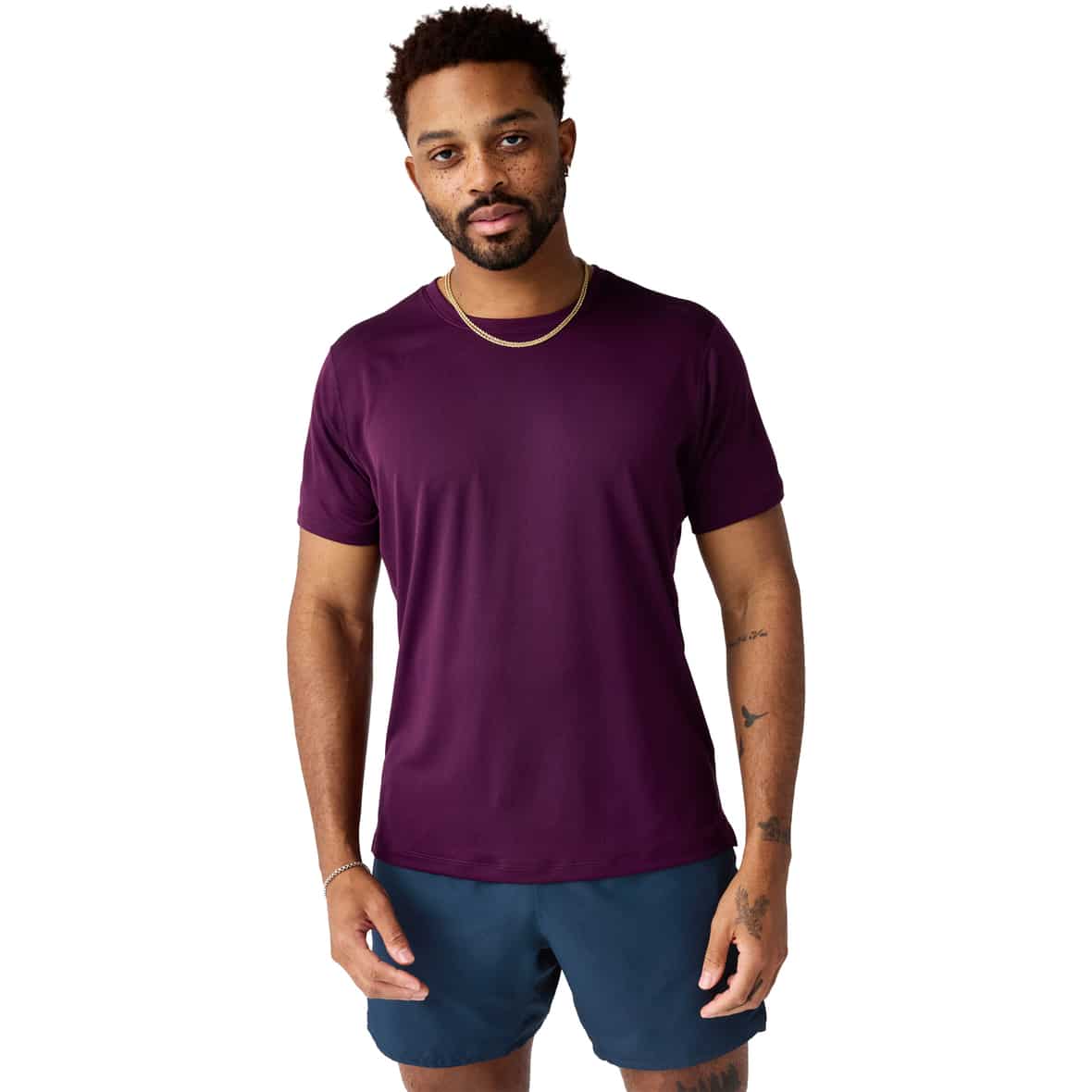 Dash Herren Laufshirt Beere_526__BURGUNDY BLA | XL