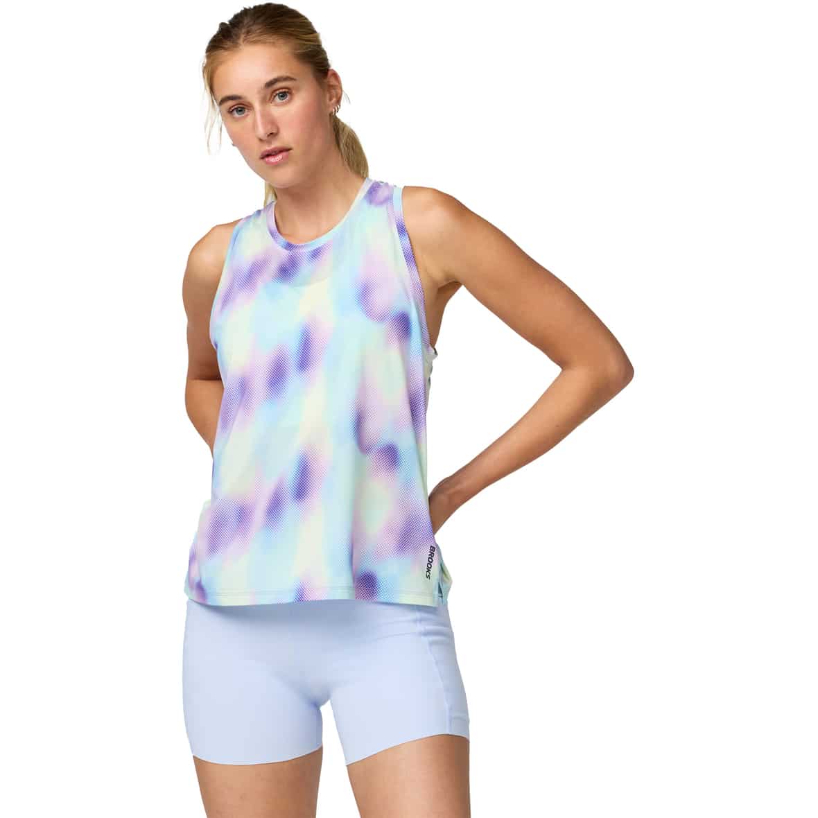 Dash Tank Printed Damen Laufshirt Bunt_412__EUPHORYC HAL | S