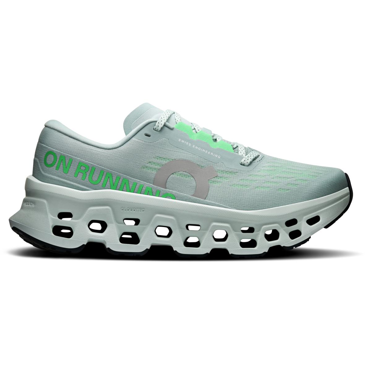 Cloudmonster 3 Damen Laufschuhe Hellgrün_5256__BROOK / FLURRY | 41