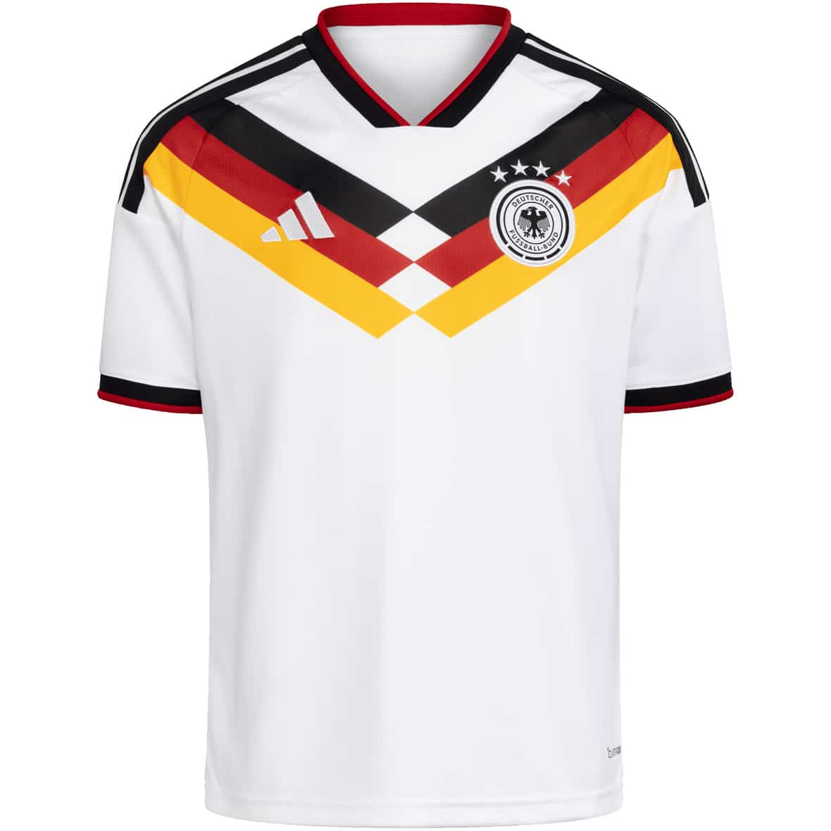 DFB 26 Home Kinder Fußballtrikot Weiß_000__WHITE | 152