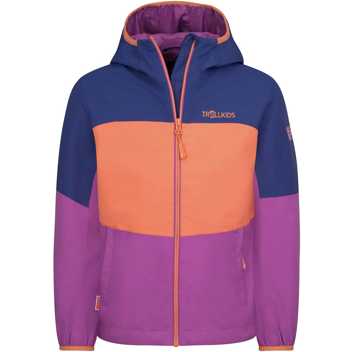 Bjordal Kinder Regenjacke Violett_111__VIOLET BLUE/ | 116