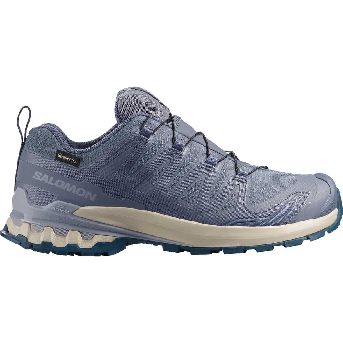 XA Pro 3D V9 GORE-TEX Damen Multifunktionsschuhe Blau_000__GRISAILLE/TRADEWINDS/SPELLBOUND | 6