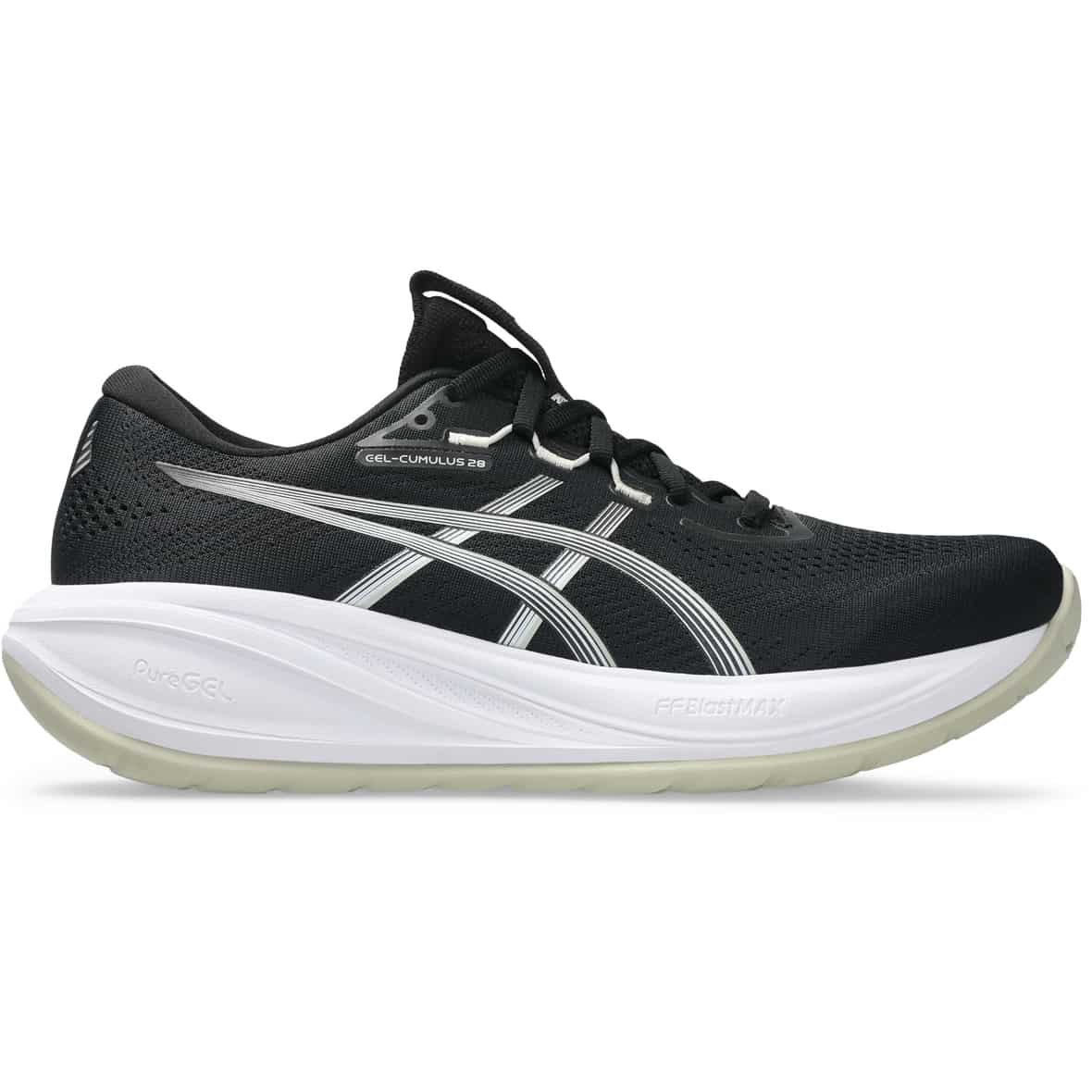 Gel Cumulus 28 Herren Laufschuhe Schwarz_002__BLACK/WHITE | 8,5