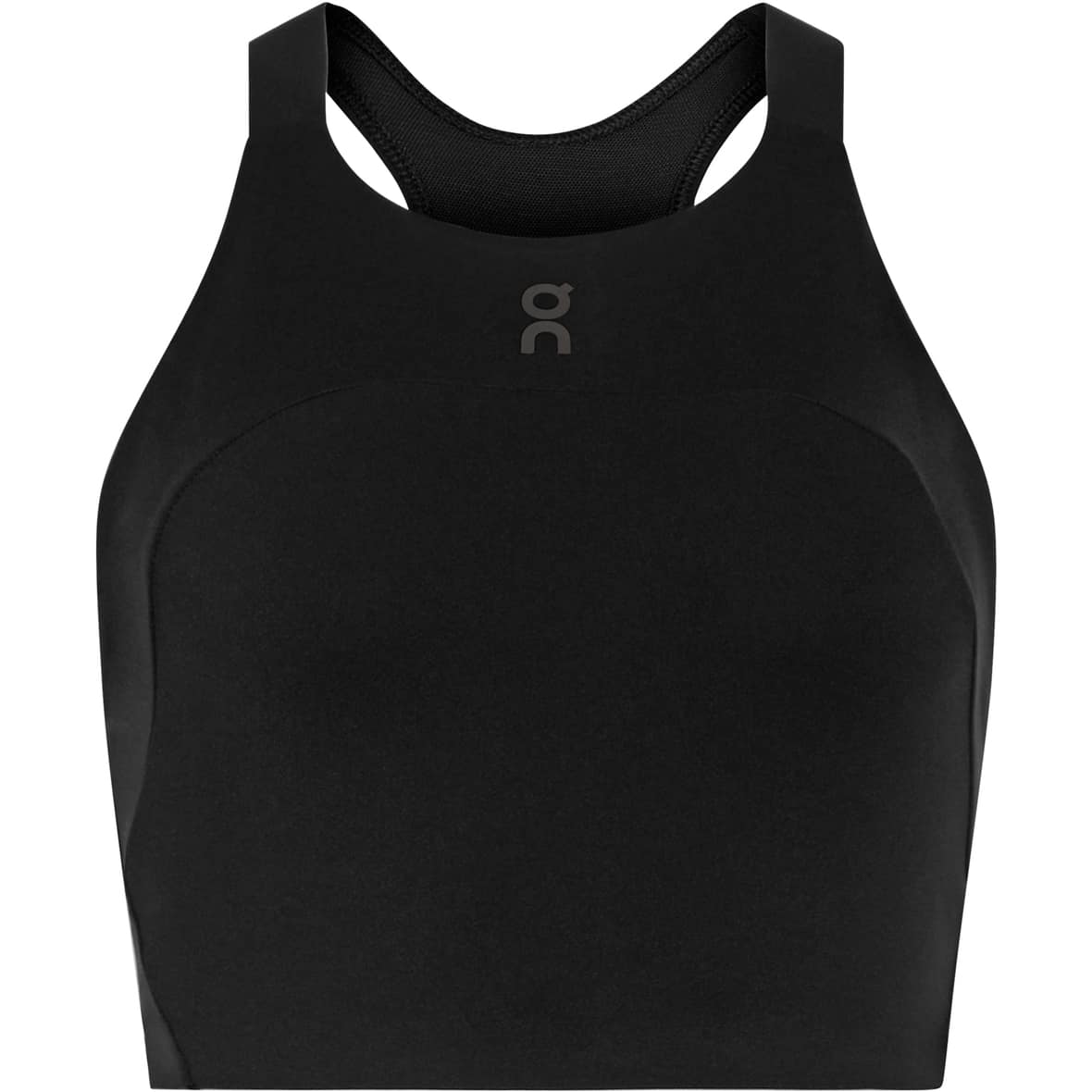 Performance Crop Damen Laufshirt Schwarz_0553__BLACK | S