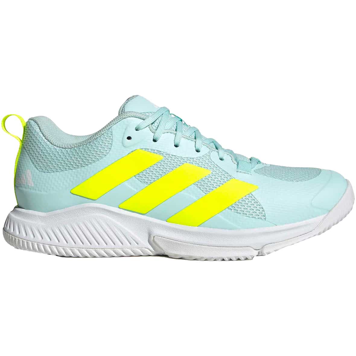 Court Team 2.0 Damen Hallenschuhe Türkis_000__DUPE/LUCPNK/FTWWHT | 5,5