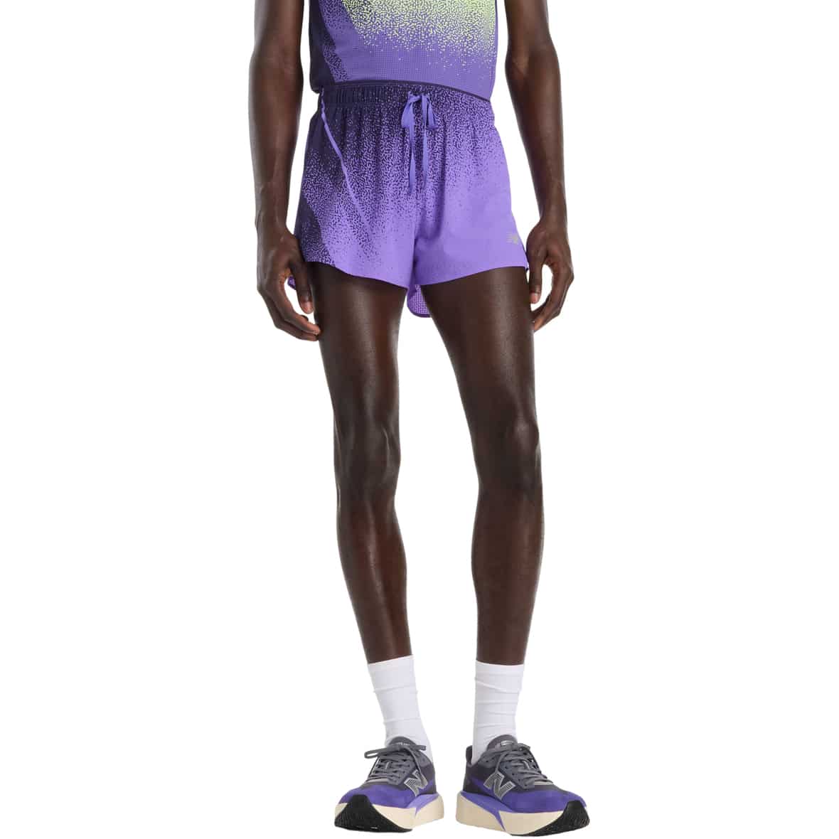 RC Ultra Light Printed  Herren Laufshorts Kornblau_EPU | L