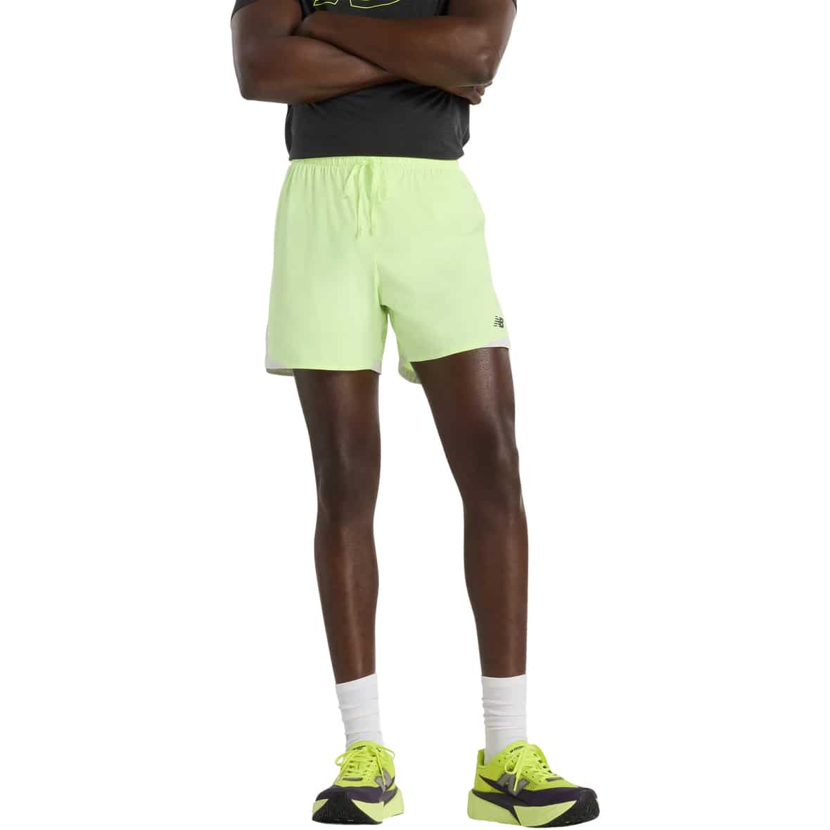 RC Essentials 5 Herren Laufshorts Hellgrün_AFG | L