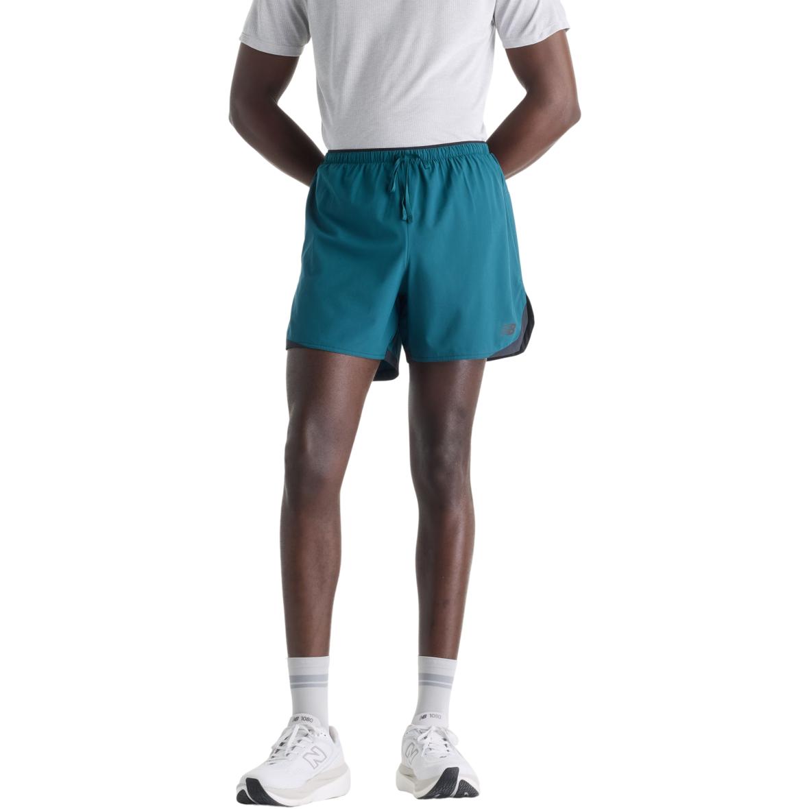 RC Essentials 5 Herren Laufshorts Dunkelgrün_AAV | L