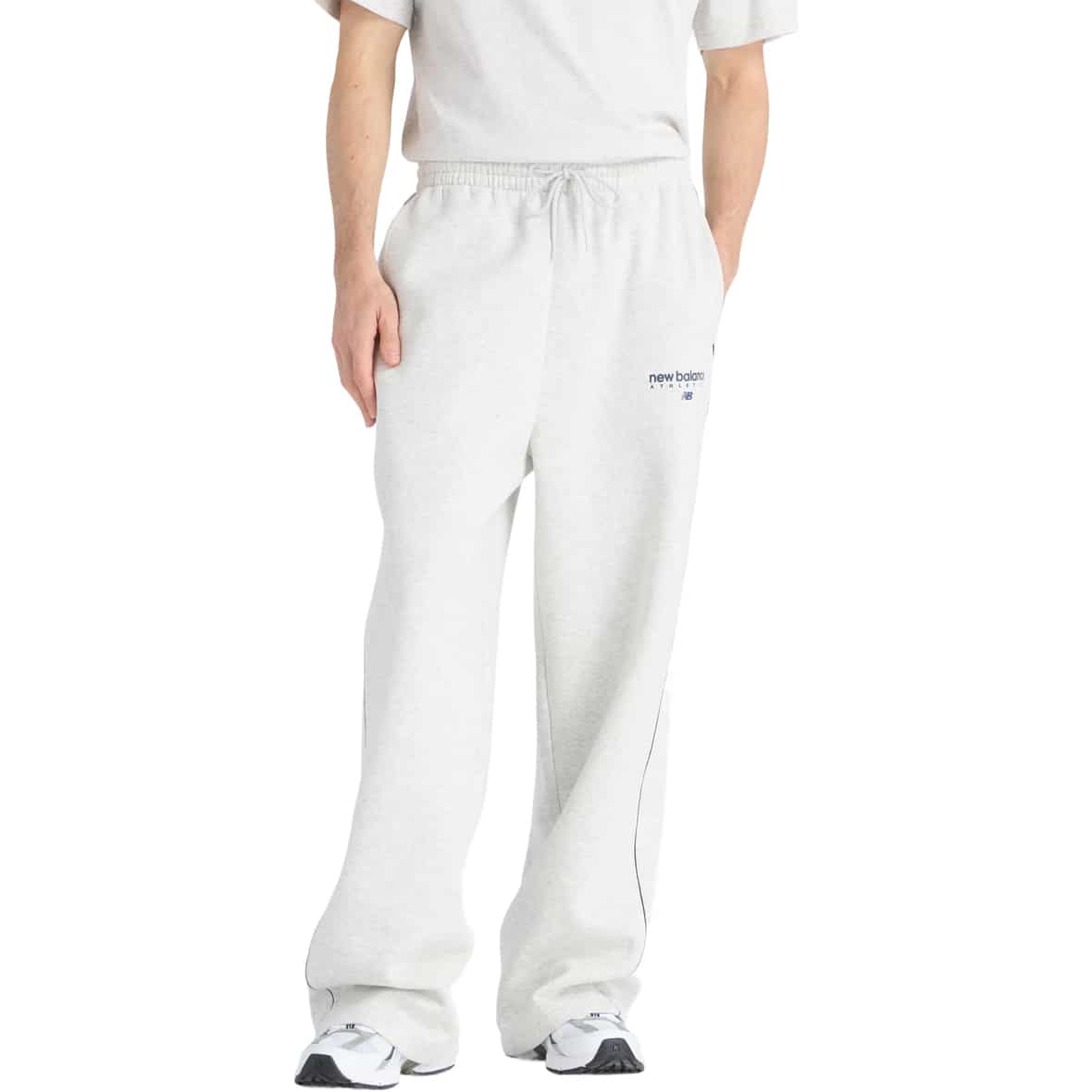 Linear Heritage Fleece Pant Herren Trainingshose Hellgrau_AHH | L