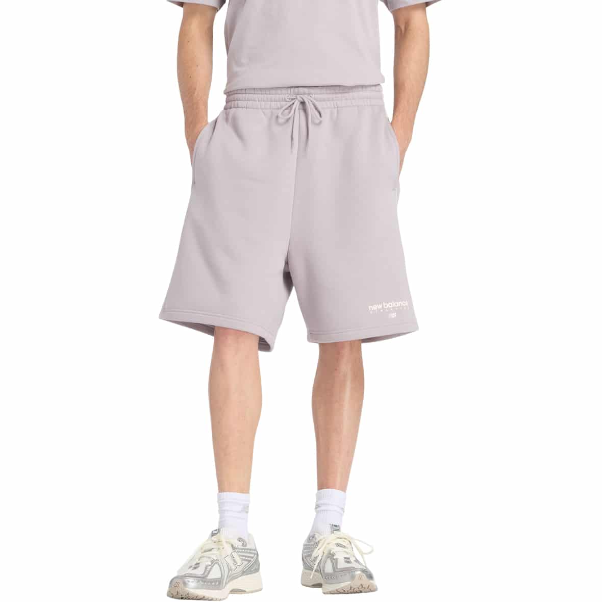 Linear Heritage Fleece Herren Shorts Schlamm_ABI | L